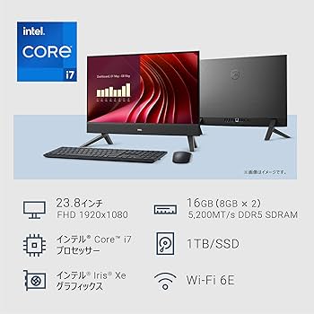 Amazon.co.jp: 【Amazon.co.jp限定】Dell デスクトップパソコン 一体型